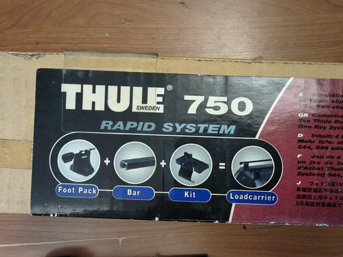 Coppia barre thule aero cod - barre,