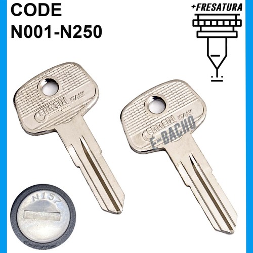 Chiave ricambio per - 2x,