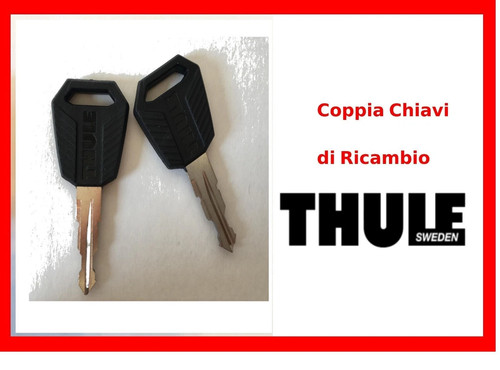Ricambi thule coppia chiavi - thule,