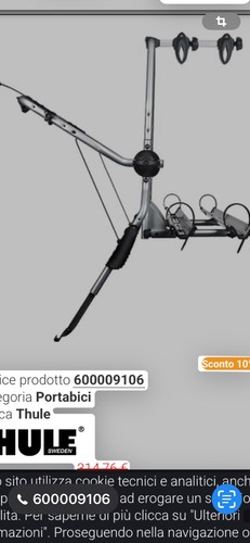 Thule 9106 clip high rear - on,